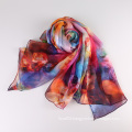 Wholesale new fashion lady chiffon silk scarf